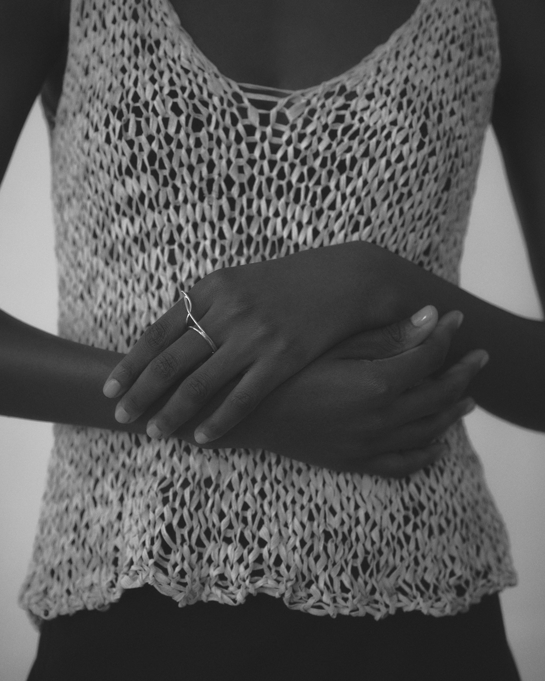 HORIZON DOUBLE RING | Silver – BAR Jewellery