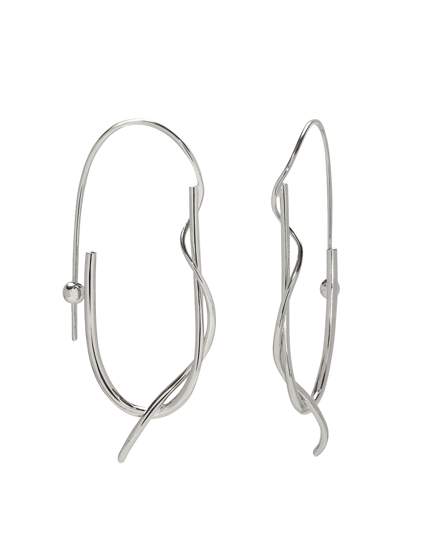 イヤリング Small Aurelia Earring - Ivi - Silver - AURELIA EARRINGS | Silver – BAR Jewellery