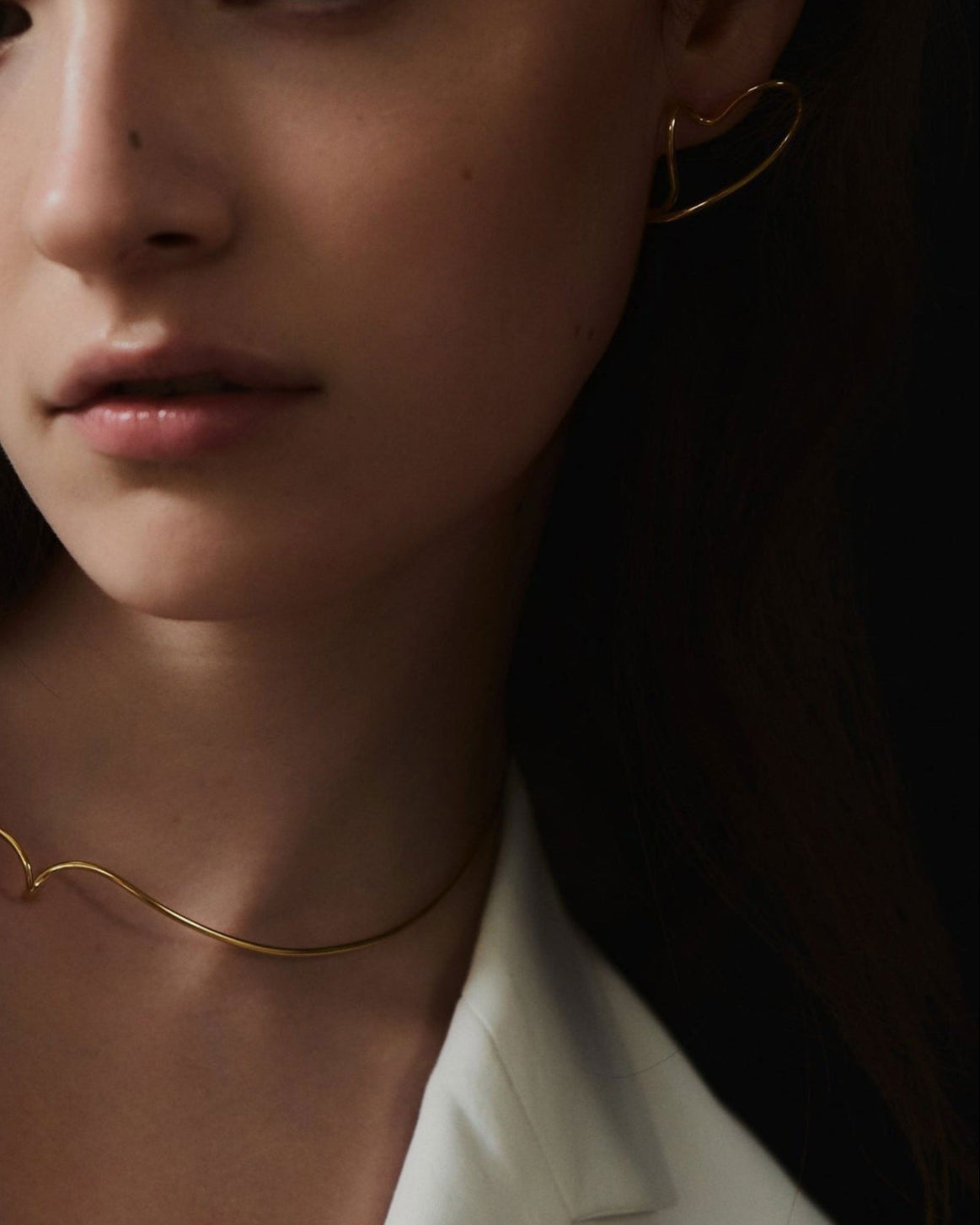 DANCING HEARTS EARRINGS | Gold – BAR Jewellery