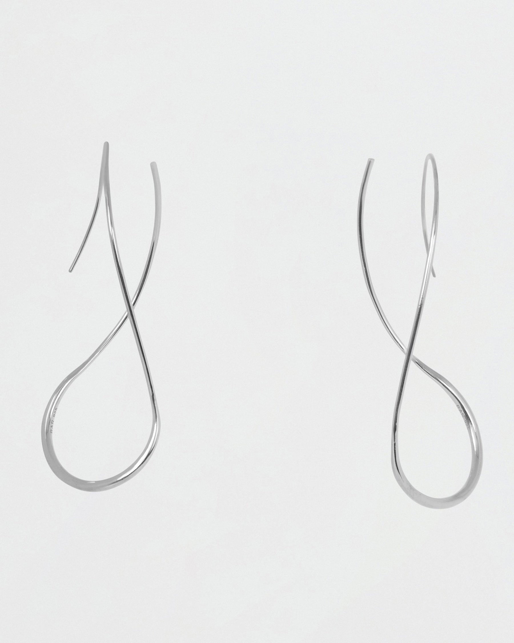バージュエリー　ドリフトピアス　シルバー DRIFT EARRINGS | Silver – BAR Jewellery