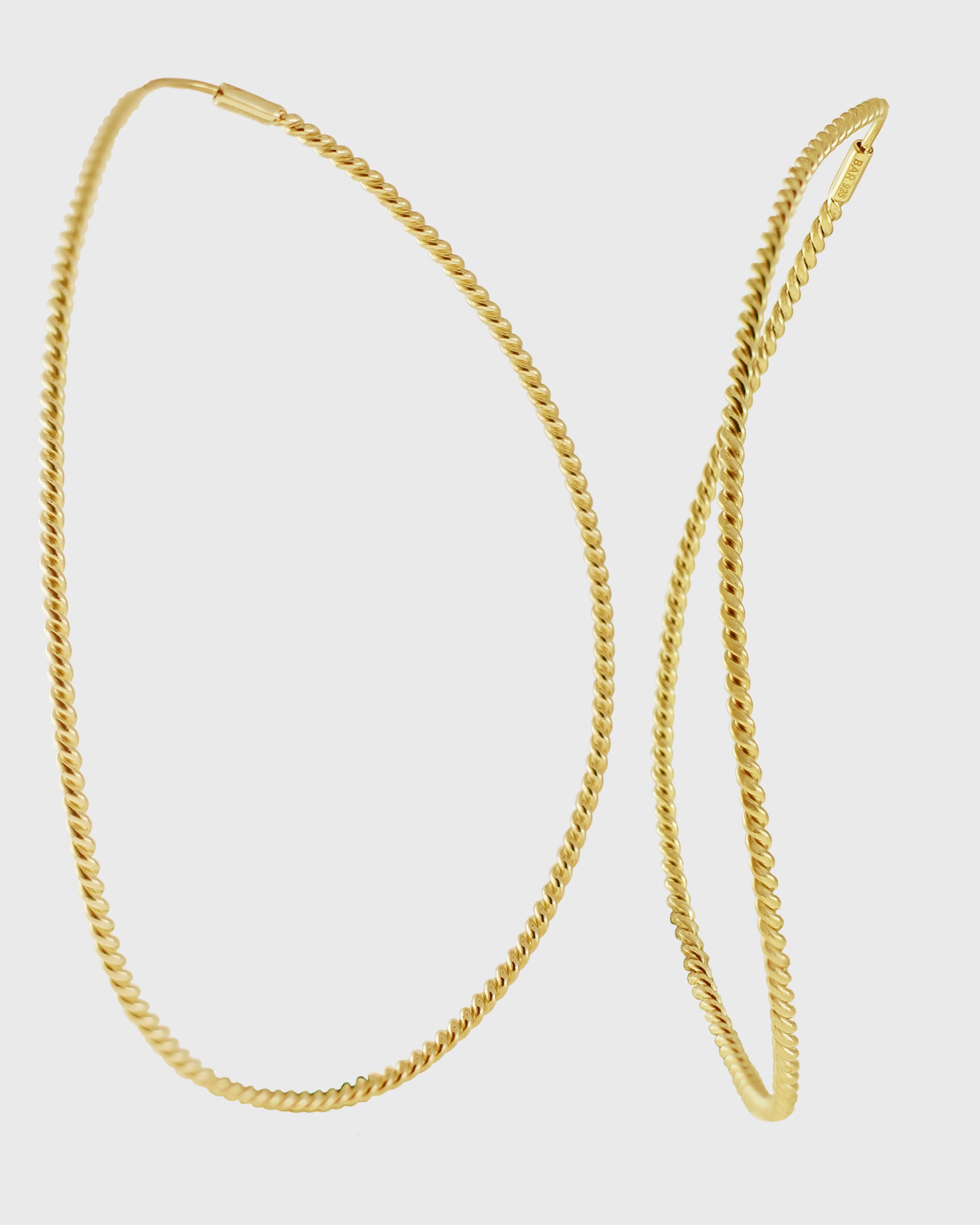 TWISTED SILHOUETTE EARRINGS | Gold – BAR Jewellery