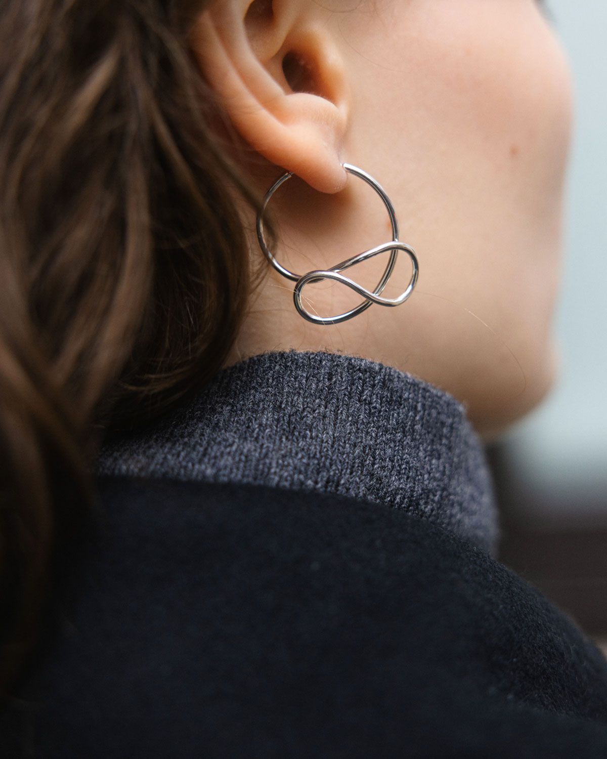 BAR Jewellery CIRRUS ピアス CIRRUS EARRINGS | Silver – BAR Jewellery