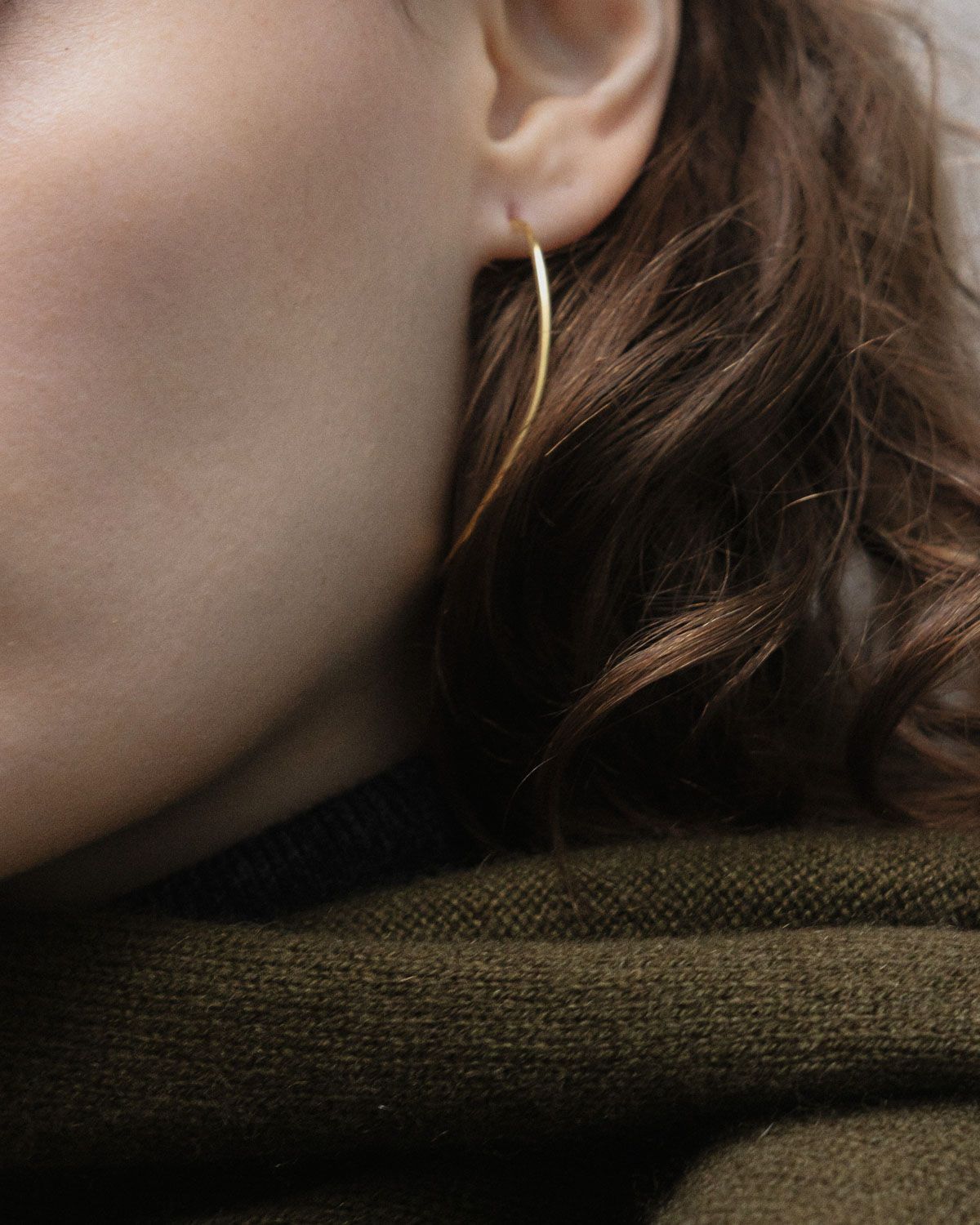 CONTOUR EARRINGS | Gold – BAR Jewellery