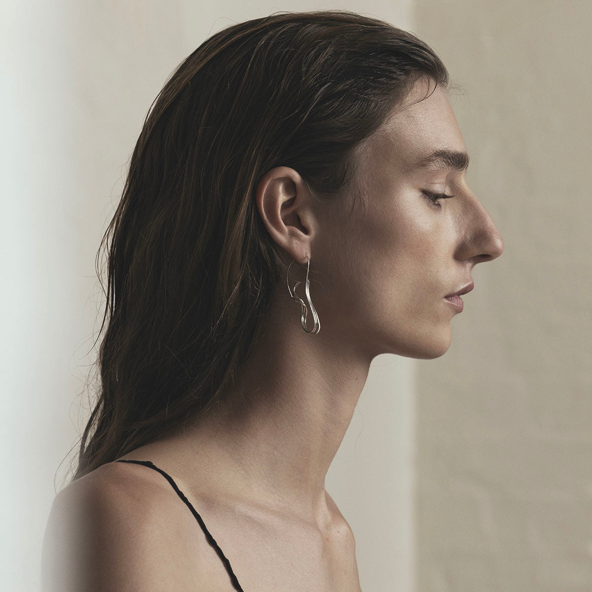 CONTOUR EARRINGS | Silver – BAR Jewellery
