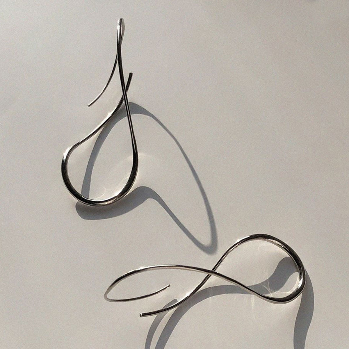 SILHOUETTE EARRINGS | Silver – BAR Jewellery