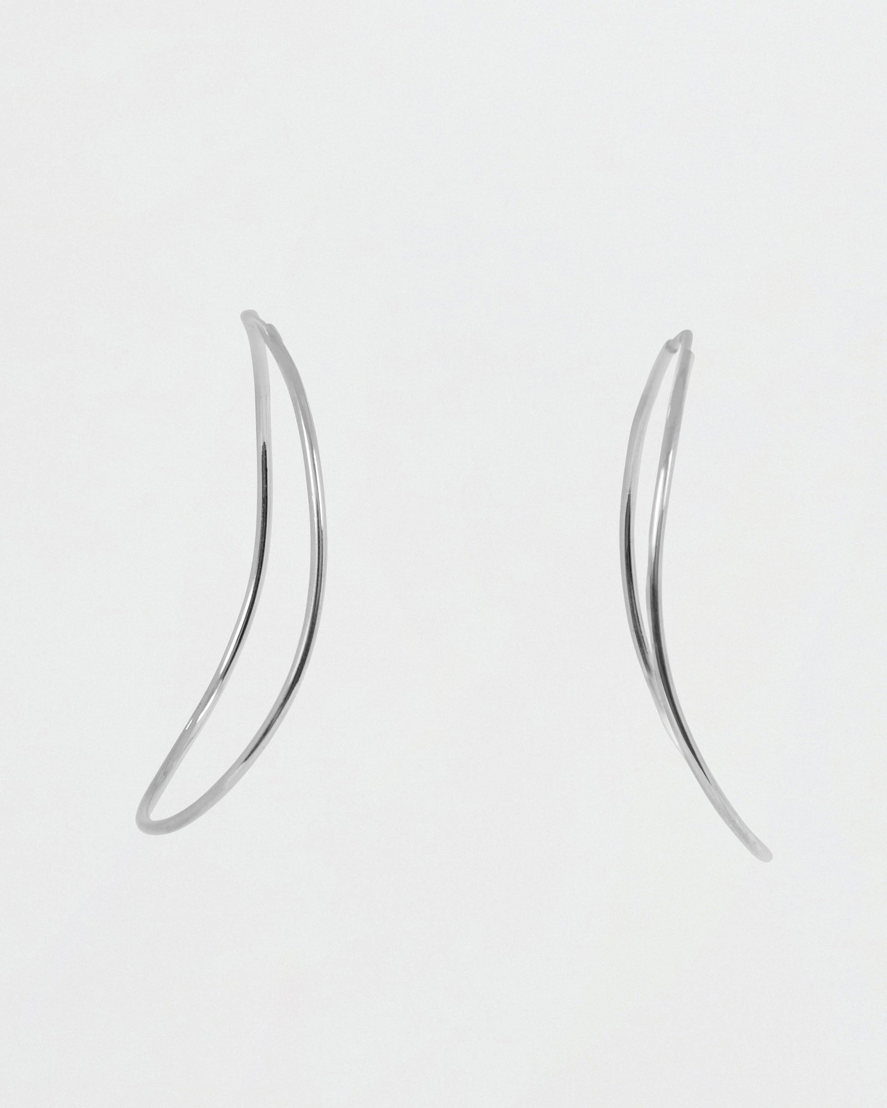 【驚きの値段で】 CONTOUR EARRINGS Jewellery BAR – Silver | アクセサリー