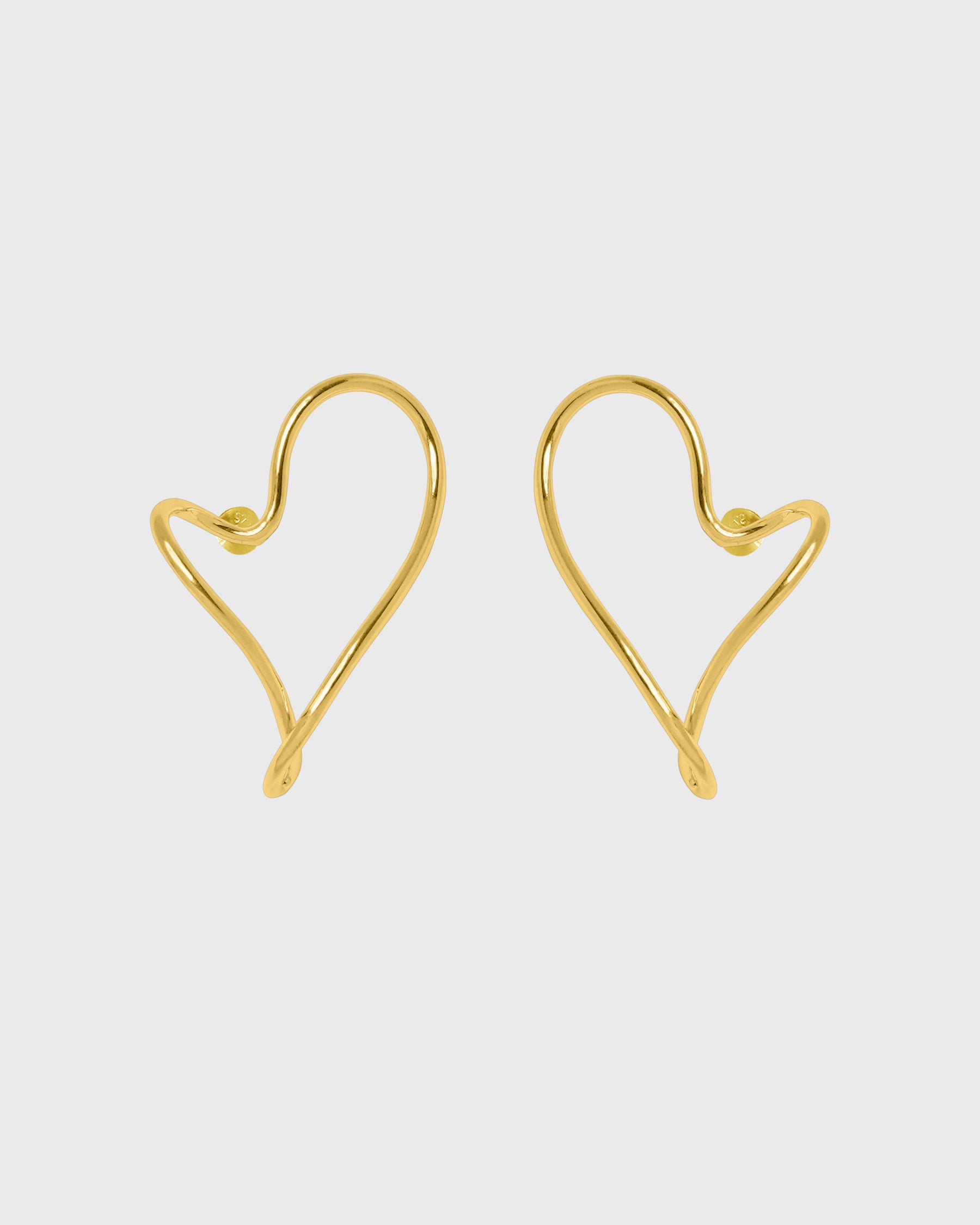 新品箱ありBAR Jewellery DANCINGHEARTS ゴールドピアス DANCING HEARTS EARRINGS | Gold – BAR Jewellery