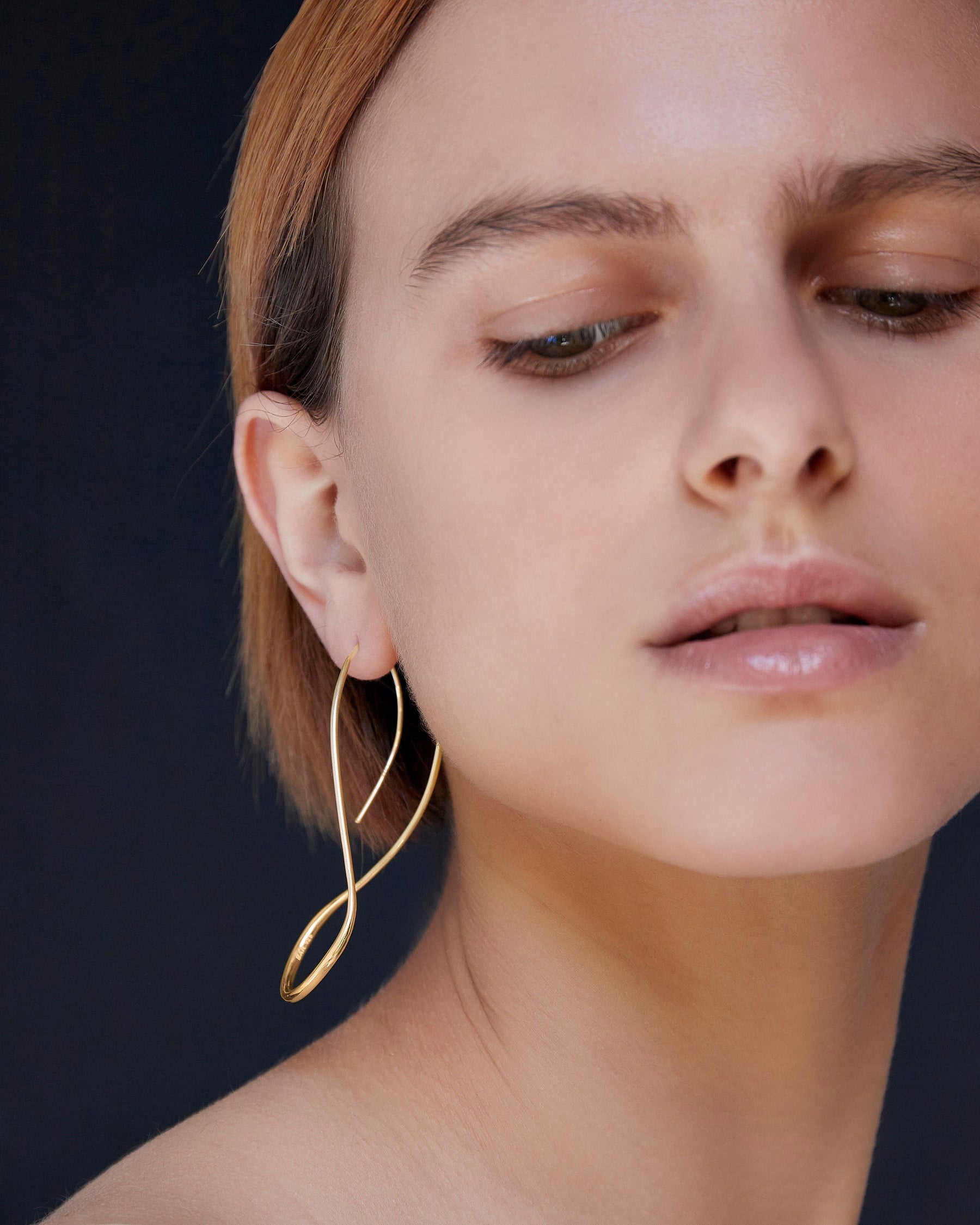 bar jewellery DRIFT EARRINGS ゴールド DRIFT EARRINGS | Gold – BAR Jewellery