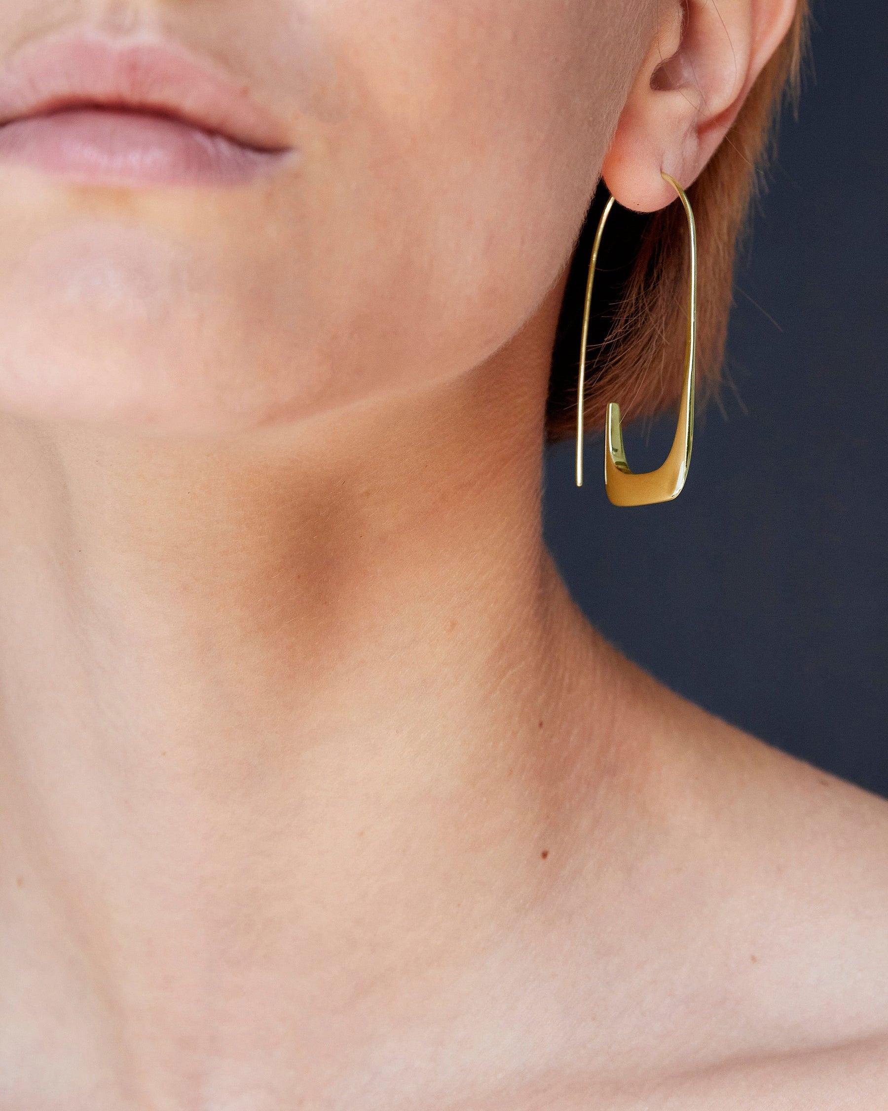 LINEA EARRINGS | Gold – BAR Jewellery