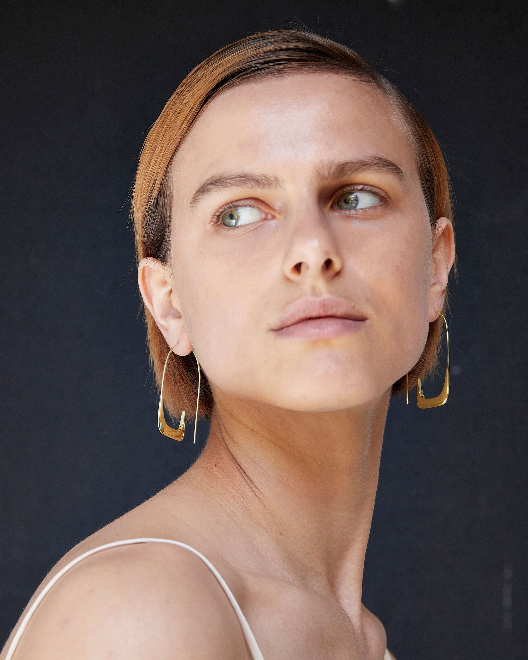 LINEA EARRINGS | Gold – BAR Jewellery