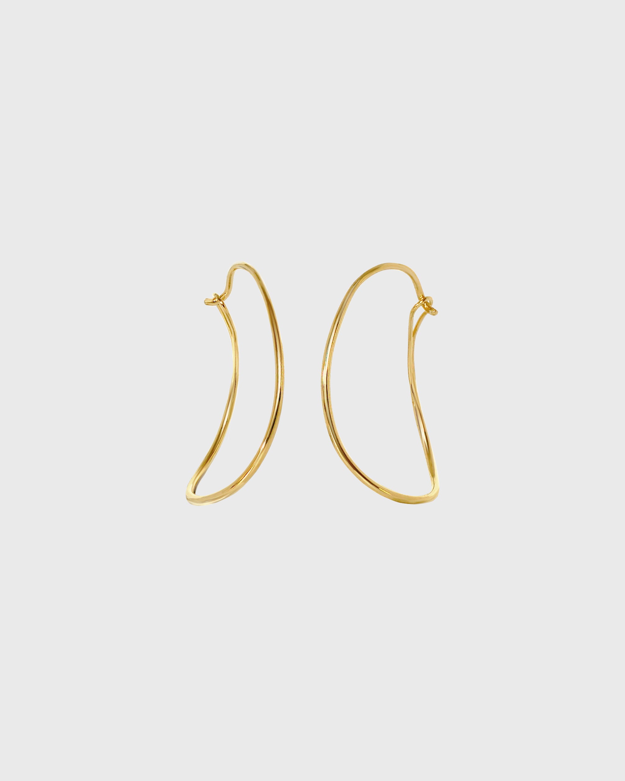 PROFILE EARRINGS | Gold – BAR Jewellery