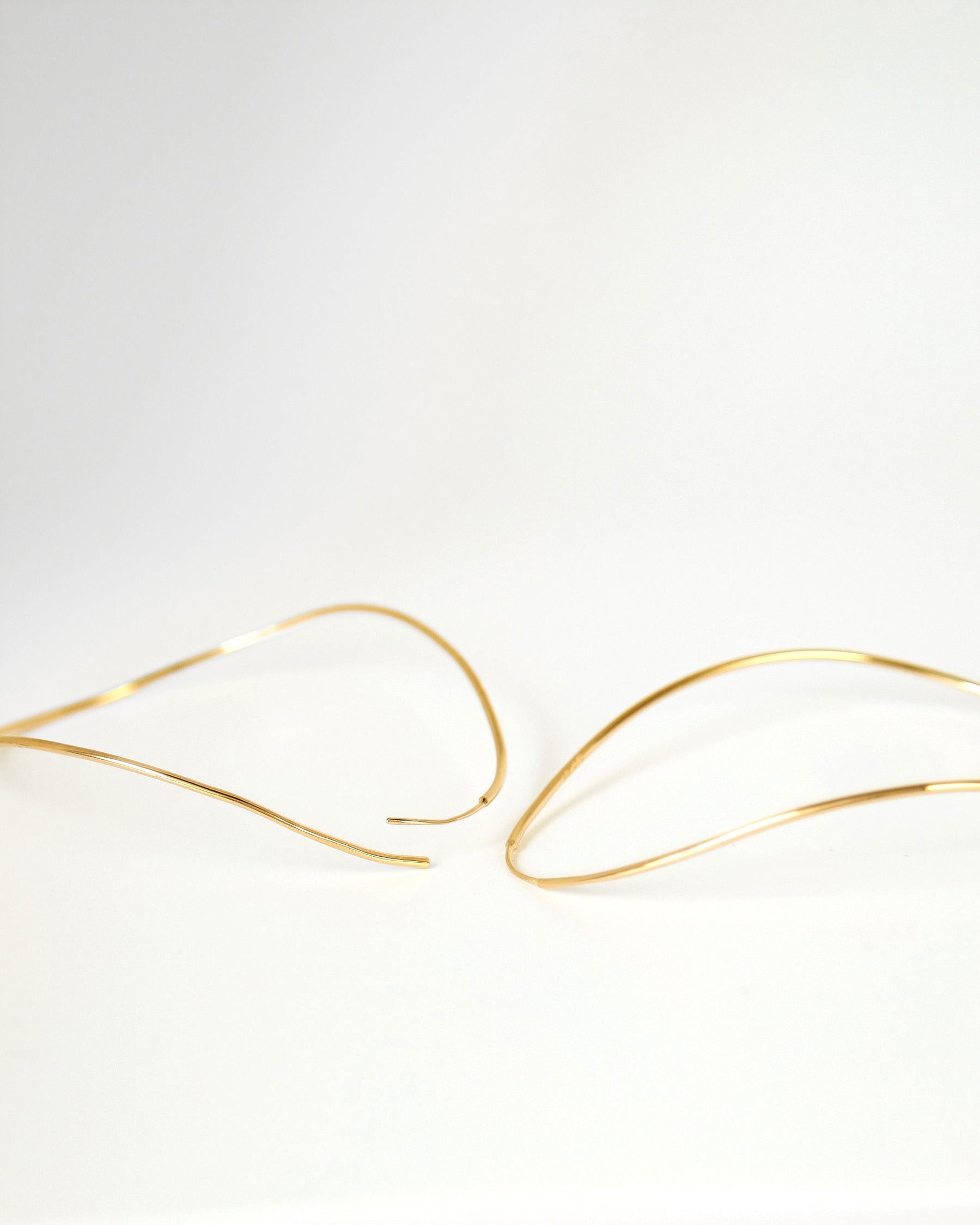 SILHOUETTE EARRINGS | Gold – BAR Jewellery