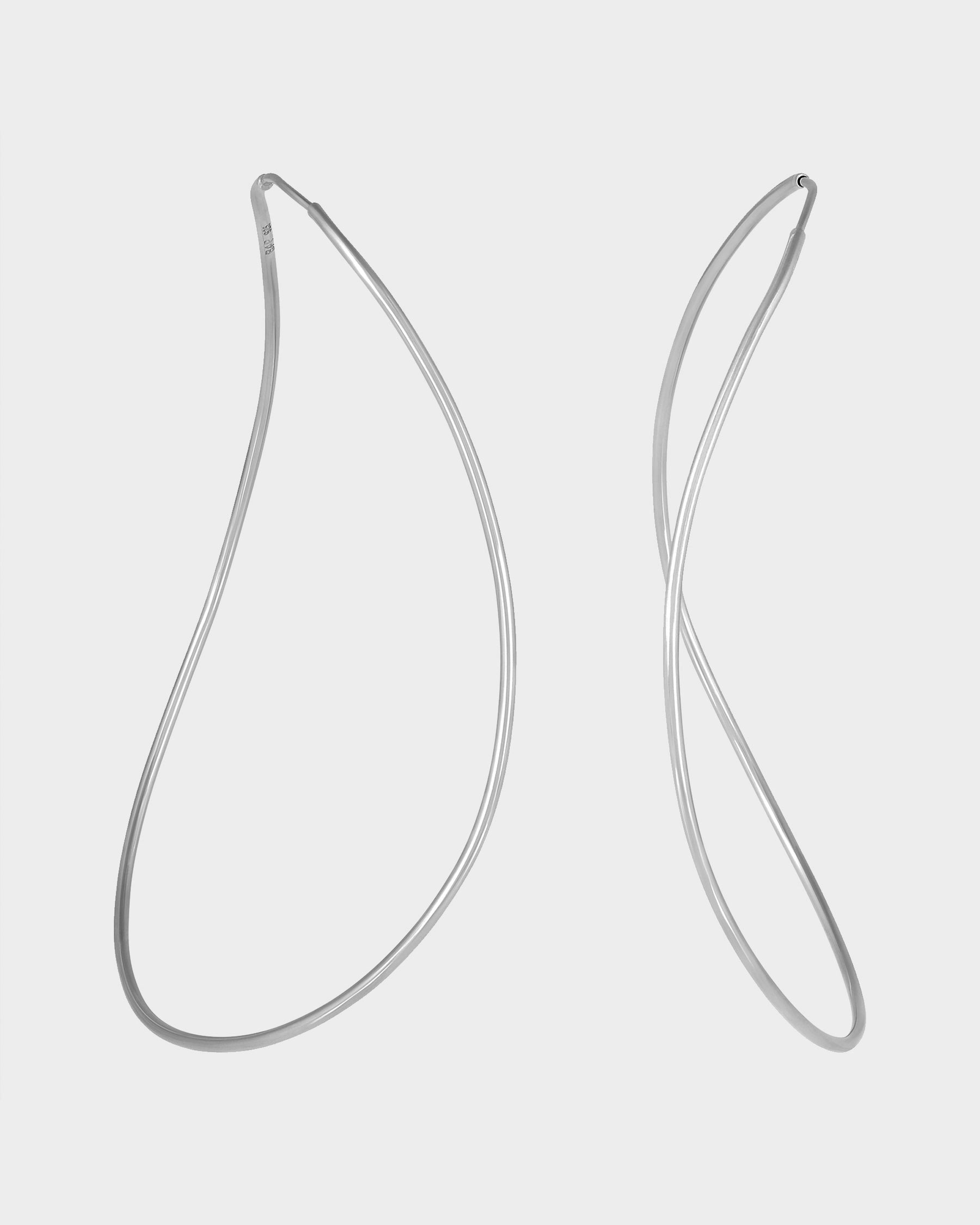 SILHOUETTE EARRINGS | Silver – BAR Jewellery