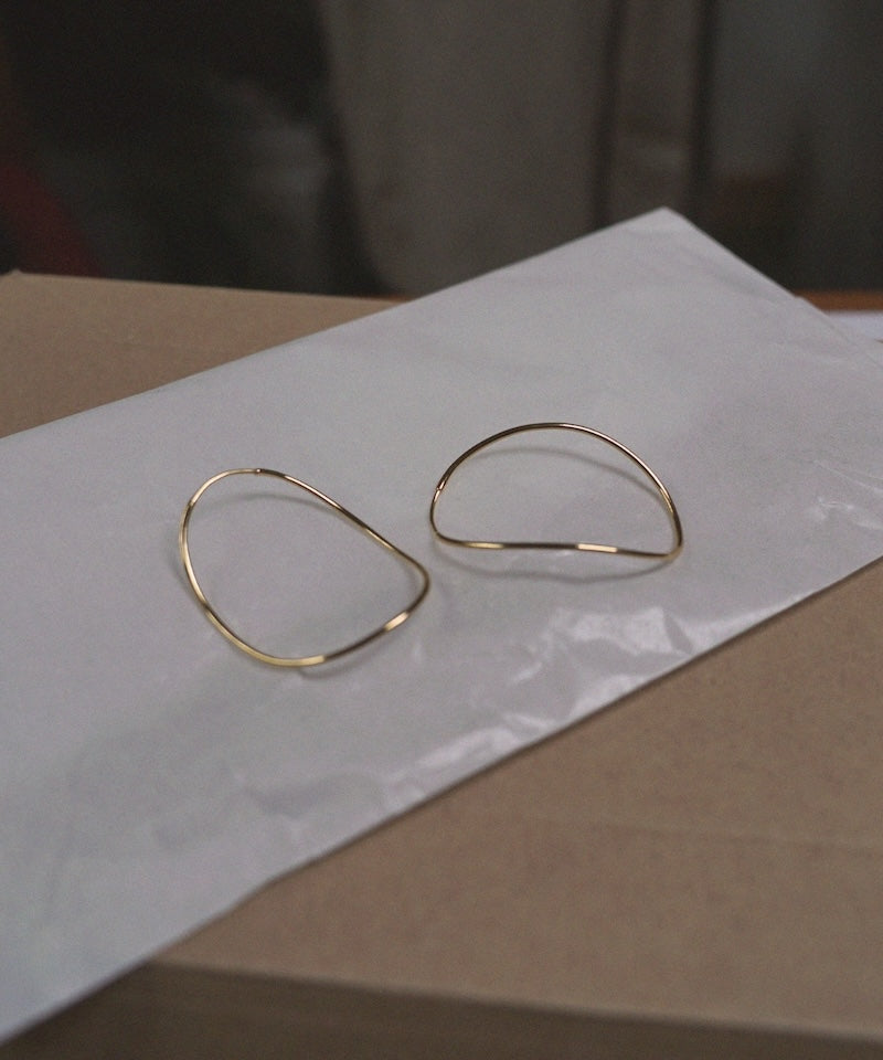 CONTOUR EARRINGS | Gold – BAR Jewellery
