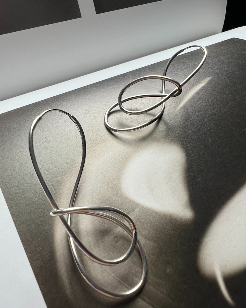 現行品★美品★バージュエリーFLORA EARRINGS シルバー￥56,100 FLORA EARRINGS | Silver – BAR Jewellery