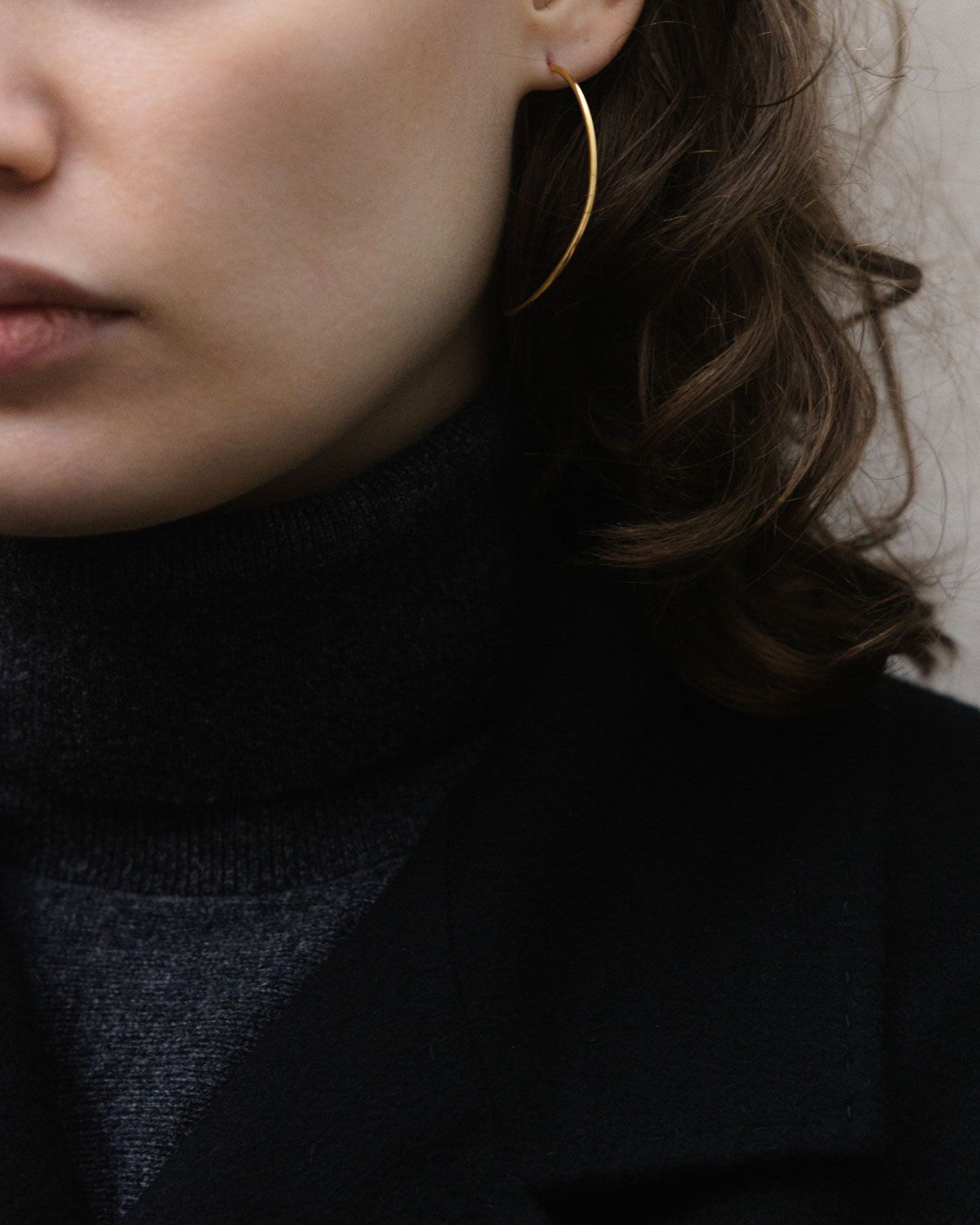 CONTOUR EARRINGS | Gold – BAR Jewellery