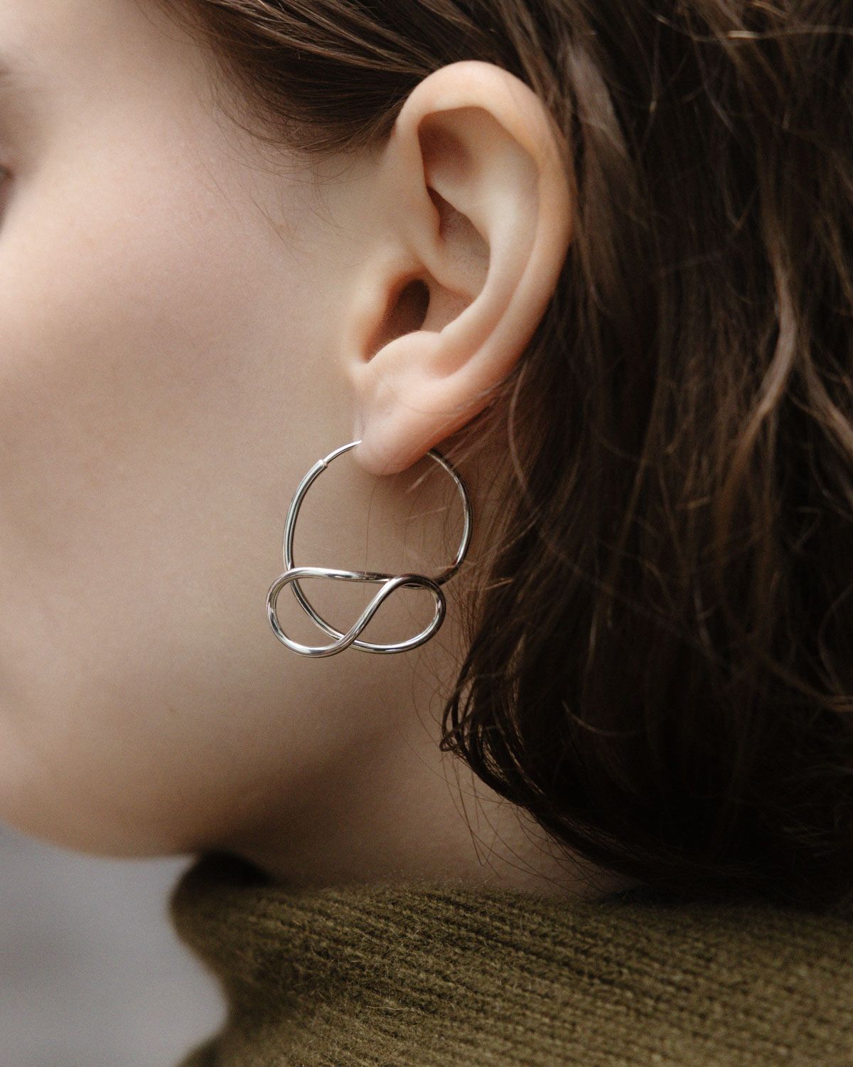 BAR Jewellery CIRRUS ピアス CIRRUS EARRINGS | Silver – BAR Jewellery