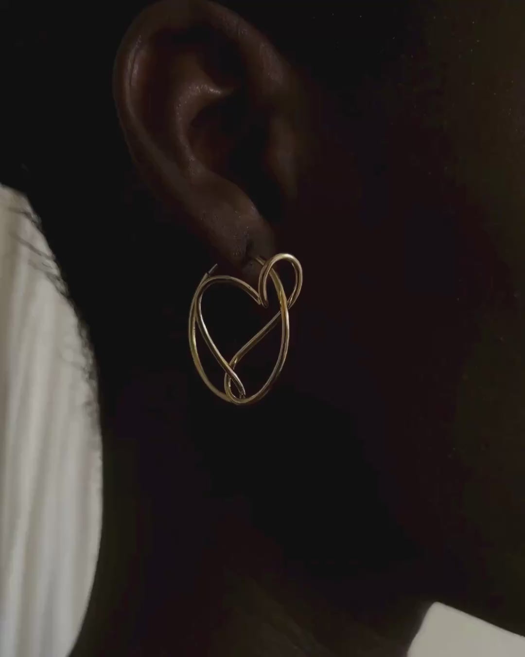 SWEETHEART EARRINGS | Gold