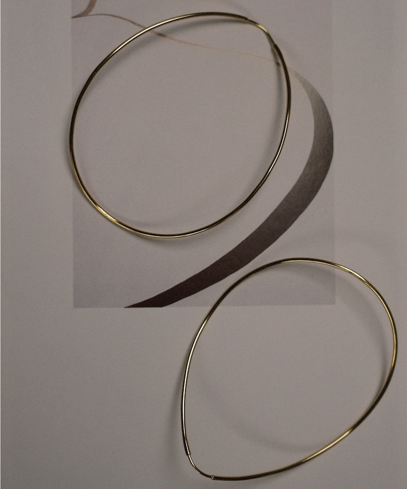 SILHOUETTE EARRINGS | Gold – BAR Jewellery